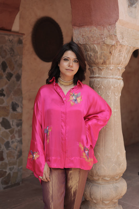 The Hummingbird Garden Shirt