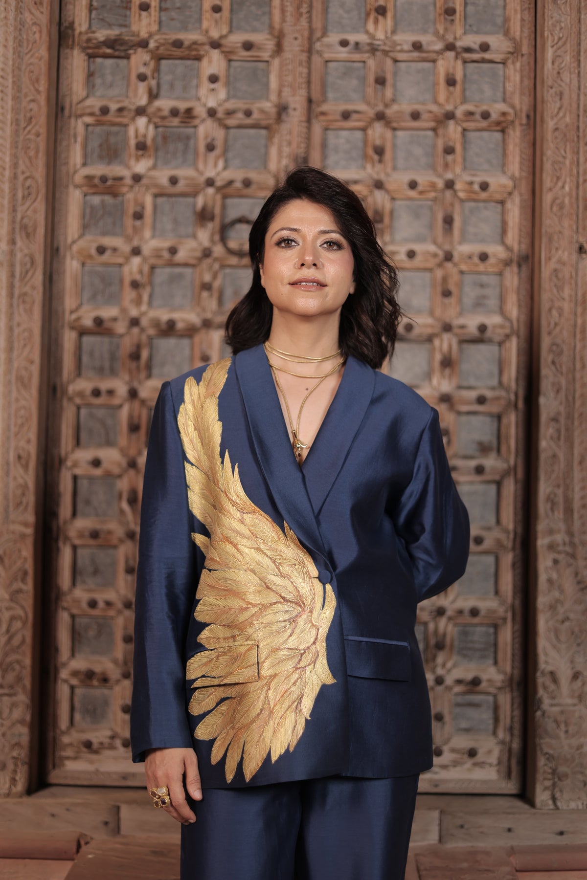 WINGS OF MAJESTY BLAZER SET