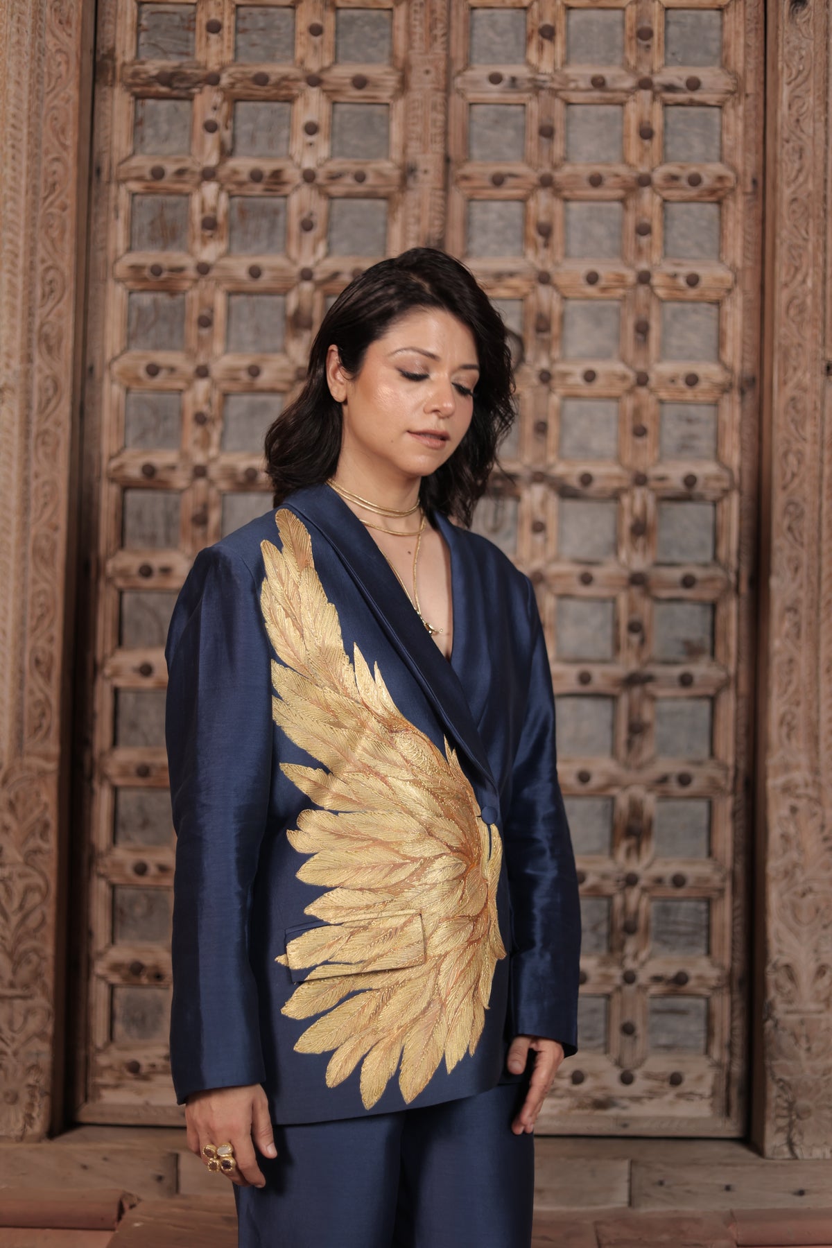 WINGS OF MAJESTY BLAZER SET