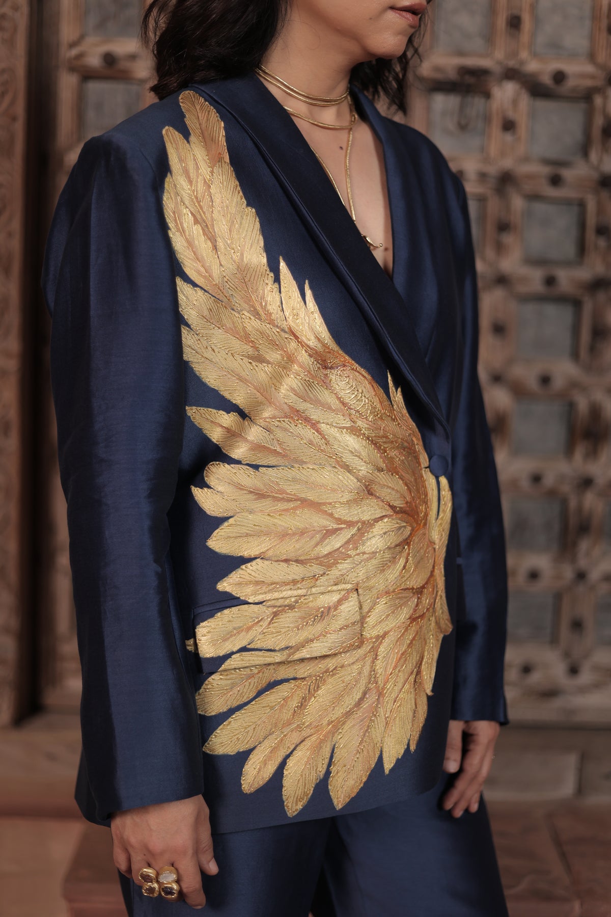 WINGS OF MAJESTY BLAZER SET