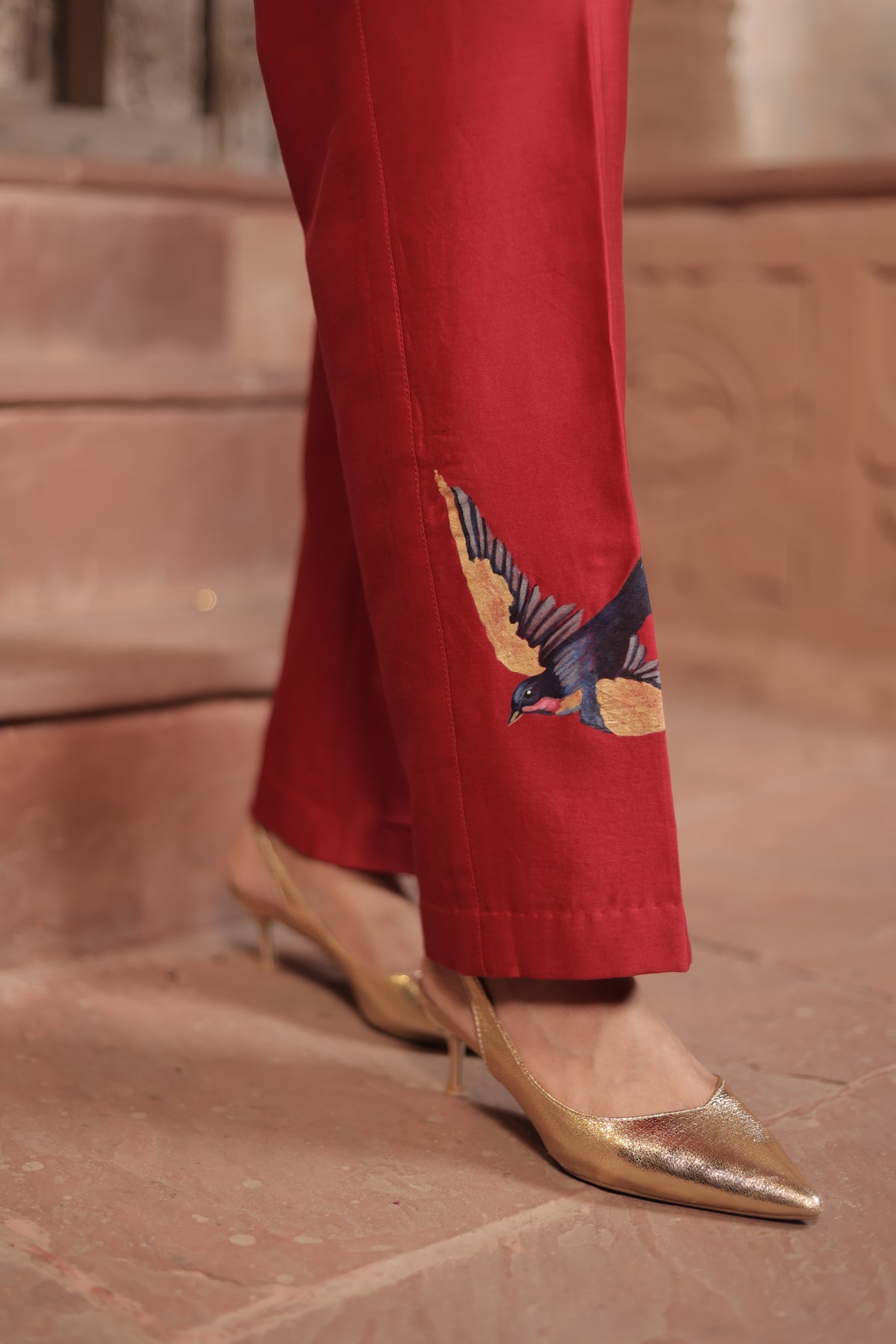 THE SCARLET JOURNEY BLAZER SET