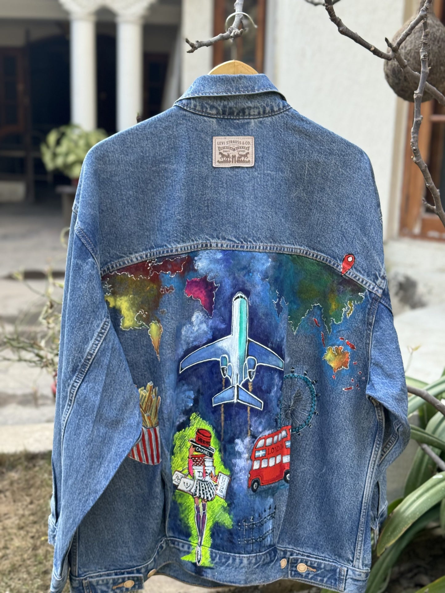 Customised jacket-The shopaholic