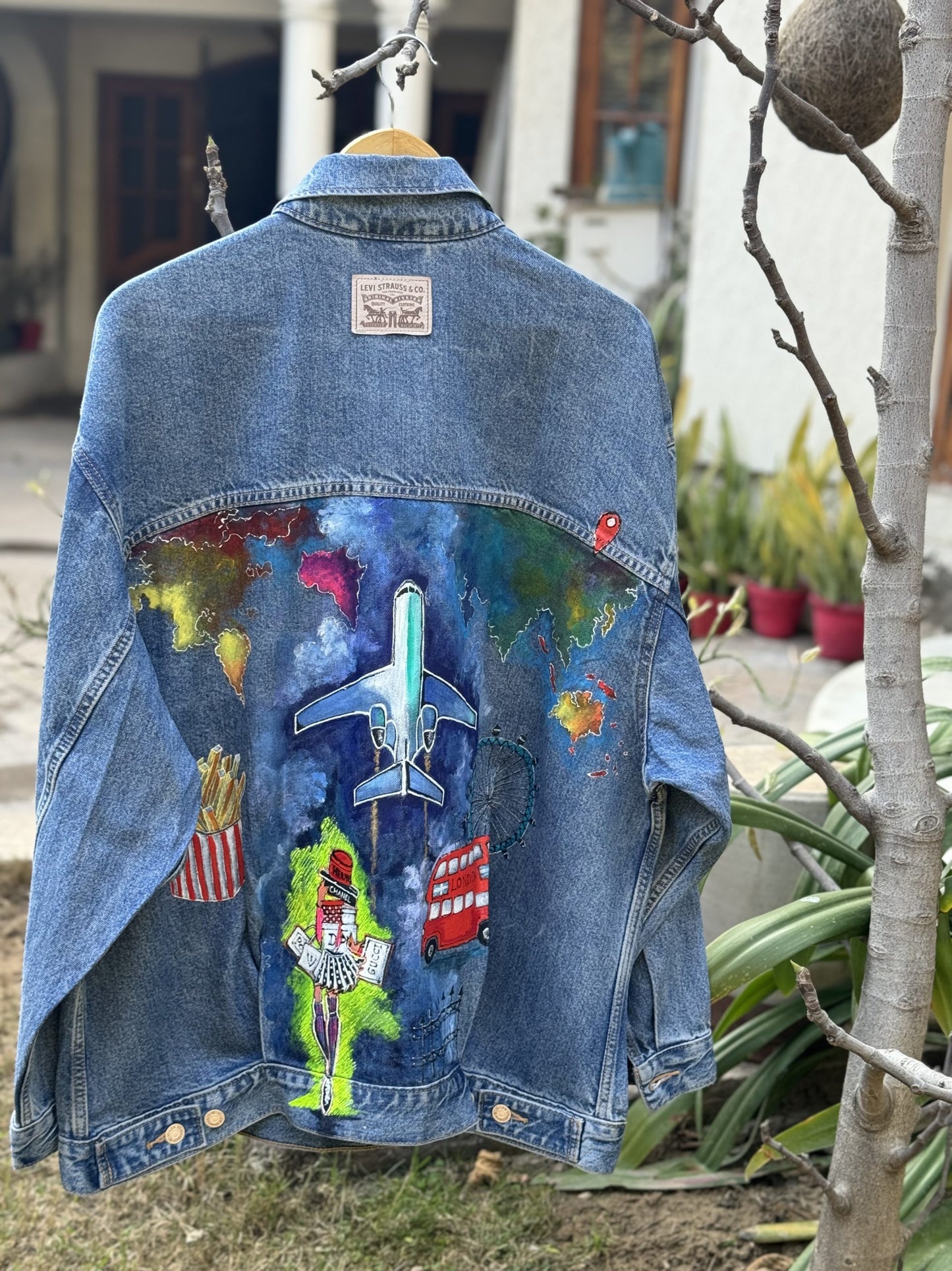 Customised jacket-The shopaholic