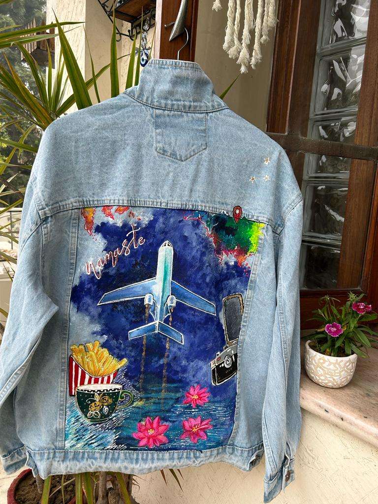 Customised jacket-The Globetrotter